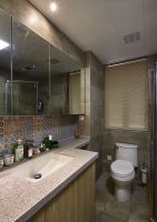 110平现代简约三居室设计装饰效果图