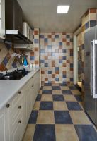 混搭风格两居室装饰效果图