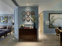 混搭风格两居室装饰效果图