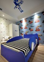 105平米现代简约三居室设计效果图