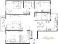 四道口-欧式风格-三居室