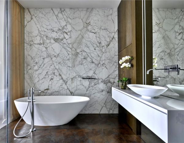 简约现代浴室设计效果图