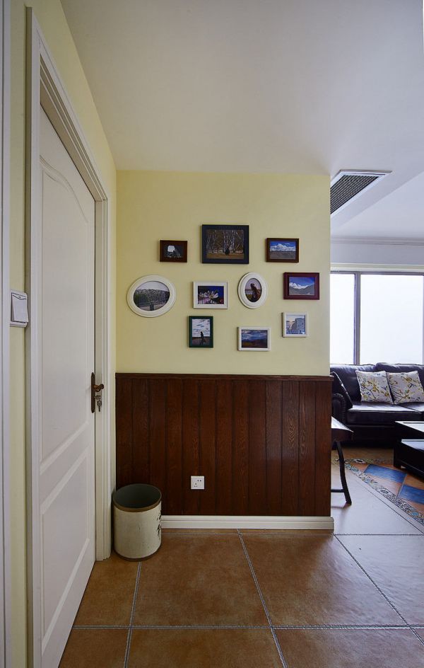 美式家居相片墙设计效果图片