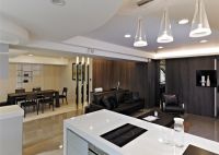 简约现代装修客厅电视背景墙