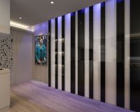 现代日式设计三室两厅效果图