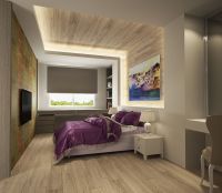 现代日式设计三室两厅效果图