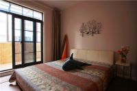 现代风格室内设计主卧效果图