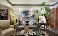 新古典风格三居室设计效果图