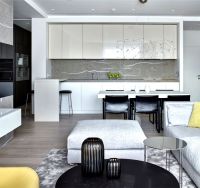 现代简约式卧室效果图