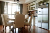 时尚美式田园三居装潢案例