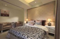 豪华现代三居室装潢大全