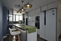 时尚质感现代三居装修大全