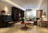 旭辉紫郡-现代中式-三居室