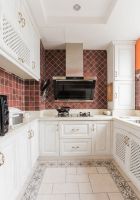 混搭风格两居室设计装修效果图