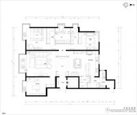 华贸城-现代简约风格-四居经典案例