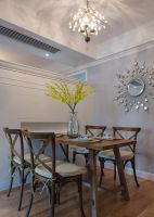 美式简约三居家装设计效果图