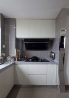 120平现代三居室设计装修图片