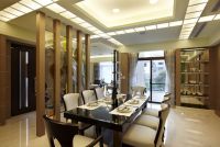 现代设计四居效果图2015