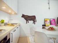 清新北欧风格一居室效果图