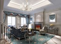 富力丹麦小镇法式风格别墅装修