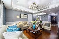 时尚精致美式三居装潢大全