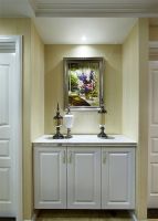 89平简欧两居室设计装修效果图片