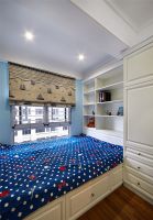 89平简欧两居室设计装修效果图片