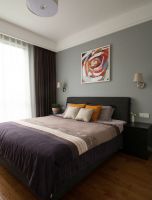 现代简约两室一厅家装设计效果图片