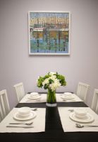 现代简约两室一厅家装设计效果图片