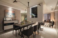 135平米美式现代四居装饰室内设计图片