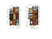 八达岭孔雀城之现代简约装修设计案例