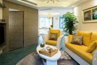 潮流混搭三居装潢案例