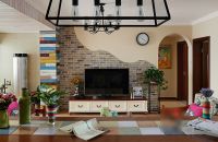 自然田园风格二居装潢设计