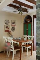 自然田园风格二居装潢设计