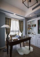125平米美式三居室家装设计效果图