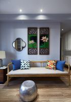 美式简约两居家居设计效果图