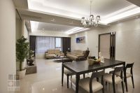 现代日式三室两厅效果图