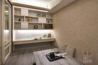 现代日式三室两厅效果图