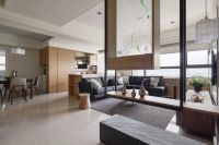 现代日式130平米四居效果图大全