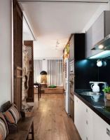 复古中式一居室设计效果图