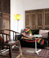 复古中式一居室设计效果图