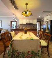 美式别墅家庭室内装饰效果图片