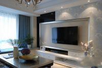 时尚混搭三居室装潢案例