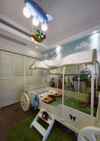 现代简约大三居室内设计效果图