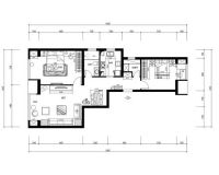 紫郡府100平时尚稳重两代人居所