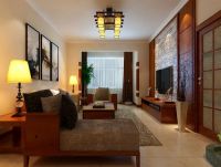 华业东方玫瑰143平中式简约风