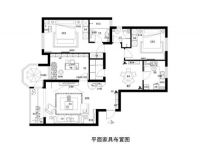 华业东方玫瑰143平中式简约风