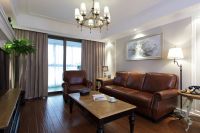 田园装修三室两厅效果图大全