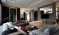 沉稳大气现代别墅设计案例