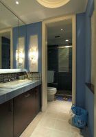 蔚蓝地中海二居装潢设计